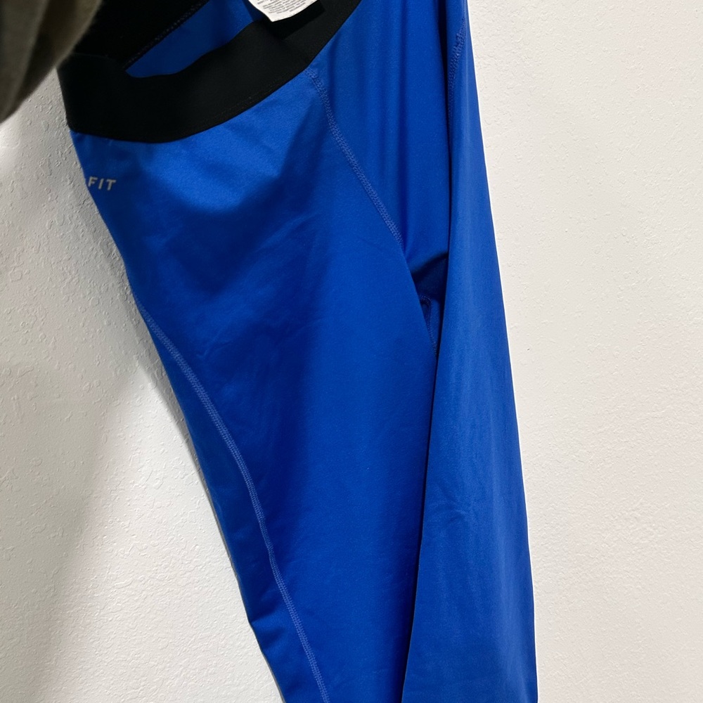 Blue Athletic Leggings